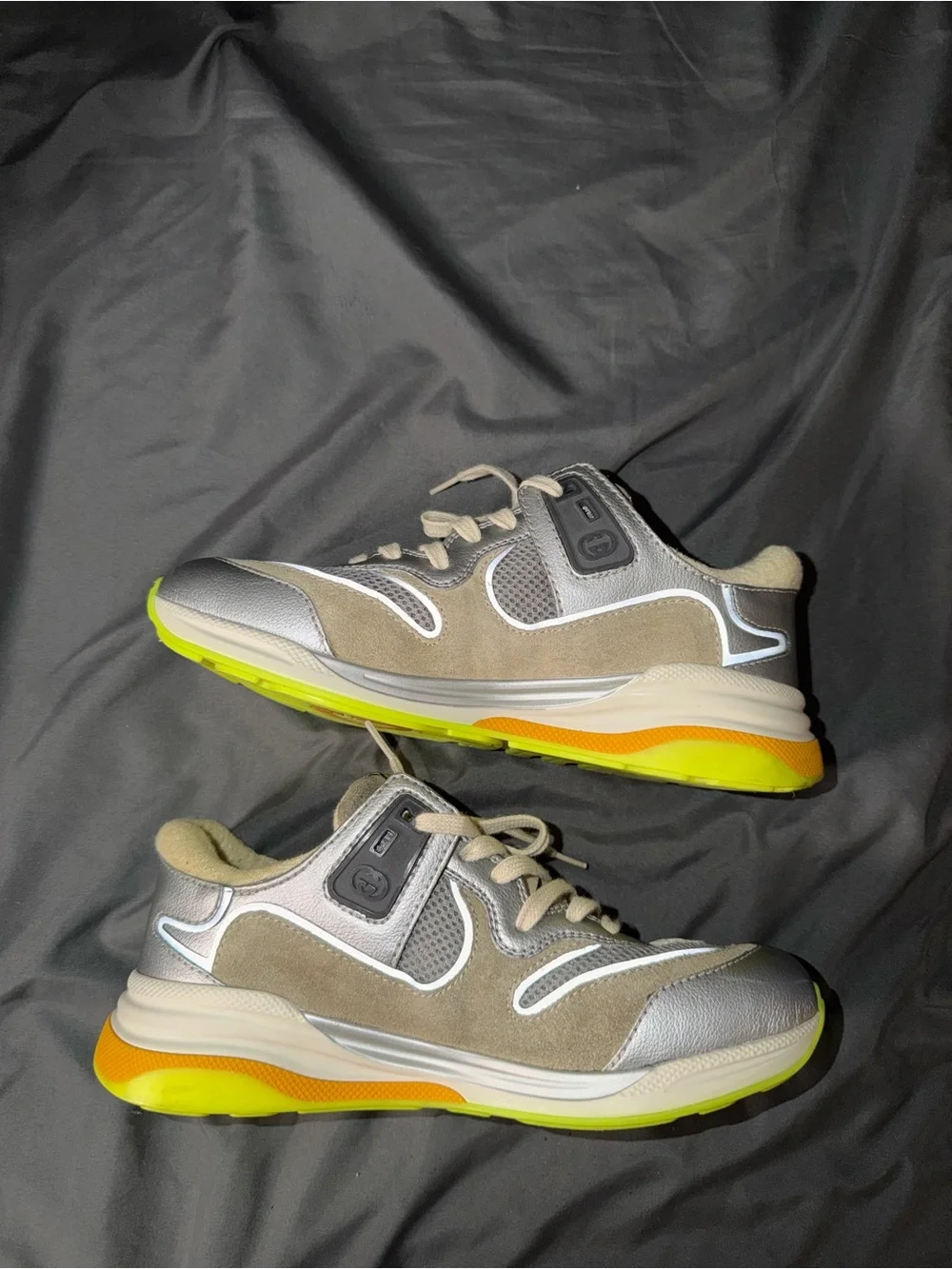 Gucci Ultraspace ‘Silver Metallic’ Size 6.5 Gucci/7.5-8US Men’s